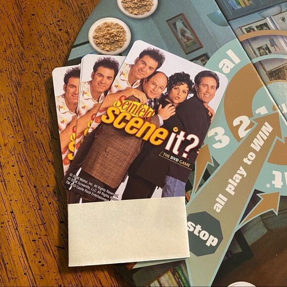 Seinfeld Scene It? Family DVD Board Game Night Mattel TV Show Jerry Fun - Picture 9 of 15